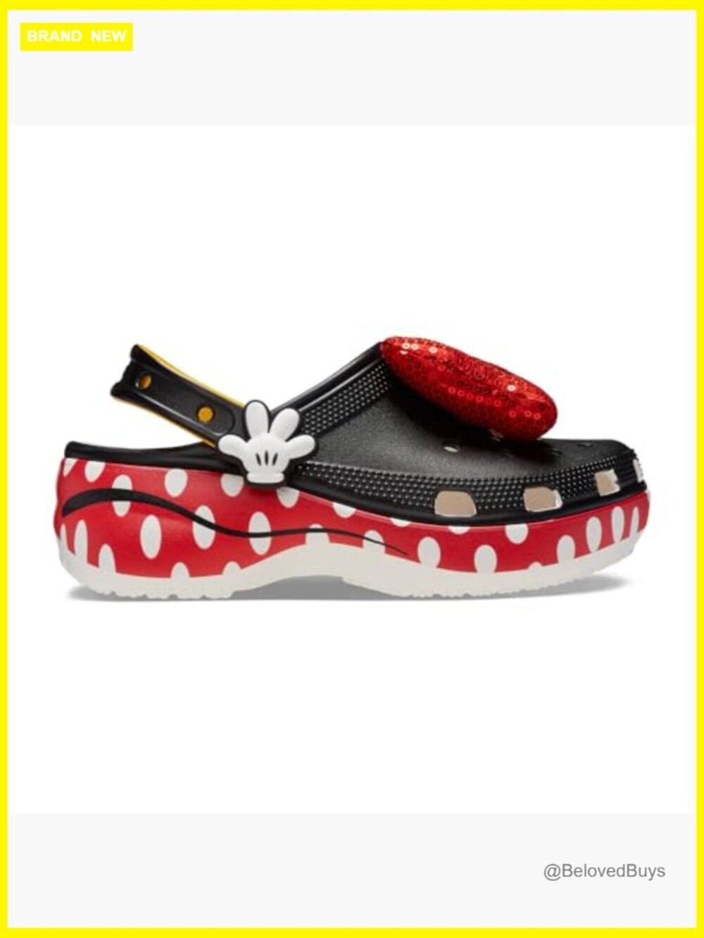 Disney Minnie Mouse Classic Platform Clogs - Cute Mules & Clogs for Women - Picture 5 of 7